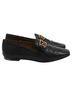 Hermès 100% Leather Black Hermès Time Flats in Black Leather Size EU 34 - photo 1