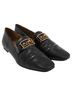 Hermès 100% Leather Black Hermès Time Flats in Black Leather Size EU 34 - photo 4