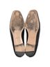 Hermès 100% Leather Black Hermès Time Flats in Black Leather Size EU 34 - photo 8