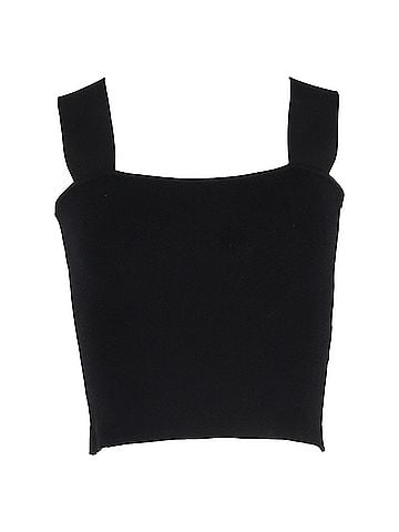 Diane von Furstenberg Diane von Furstenberg Cherita Knitted top in Black Viscose (view 1)