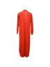 Salvatore Ferragamo 100% Wool Orange Ferragamo V-neck Long Cardigan in Orange Virgin Wool Size XS - photo 3