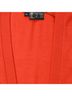 Salvatore Ferragamo 100% Wool Orange Ferragamo V-neck Long Cardigan in Orange Virgin Wool Size XS - photo 5