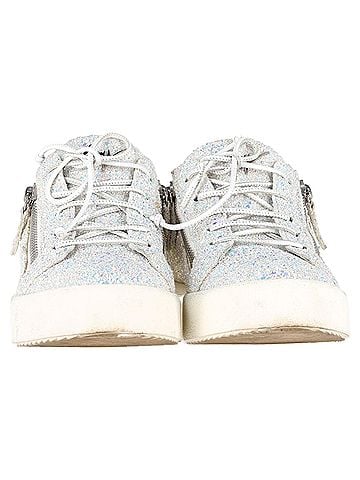 Giuseppe Zanotti Giuseppe Zanotti May London Sneakers in White Glitter  (view 2)
