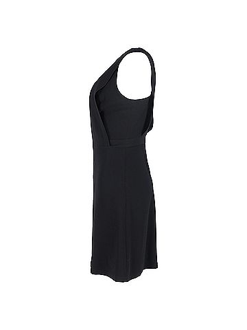 Theory Theory Mini Dress in Black Wool (view 2)