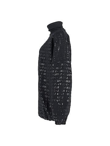 Balenciaga Balenciaga T-shirt All Over Print Sweater in Black Cotton (view 2)