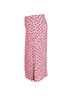 MARNI 100% Synthetic Pink  Marni Printed Crumpled Midi Gartered Skirt with Slit in Pink Polyester Size M - photo 2