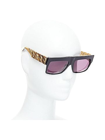 Céline Celine Phoebe Philo Runway gold chunky chain metal sunglasses (view 1)