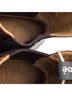 Chloé 100% Leather Tan  Chloé Wave Crocodile-Embossed Ankle Boots in Brown Leather Size EU 37 1/2 - photo 6