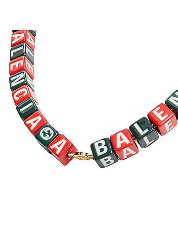 Gucci Gucci Balenciaga Hacker Project Symbols Cubes Short Necklace (view 2)