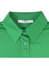 Givenchy 100% Synthetic Green Givenchy Buttoned Shirt in Green Polyester Size 0 - photo 4