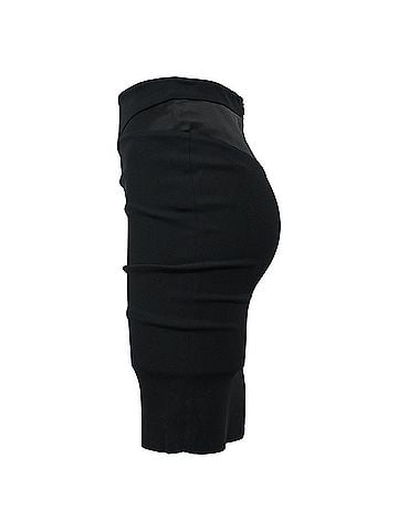 Viktor & Rolf  Viktor & Rolf Mini Fitted Skirt in Black Viscose (view 2)