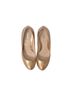 Fendi 100% Patent Leather Gold Fendi FF Logo Pumps in Gold Patent Leather Size EU 35 - photo 5