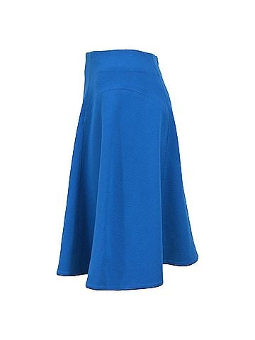 Jason Wu Jason Wu Circle Skirt in Blue Polyester (view 2)