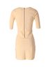 Chloé 100% Synthetic Yellow Chloe Crew Neck Mini Dress in Pastel Yellow Polyester Size S - photo 3