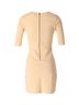 Chloé 100% Synthetic Yellow Chloe Crew Neck Mini Dress in Pastel Yellow Polyester Size S - photo 4