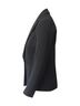 Maje 100% Synthetic Black Maje Valmy Double-Breasted Crepe Blazer in Black Polyester Size 6 - photo 2