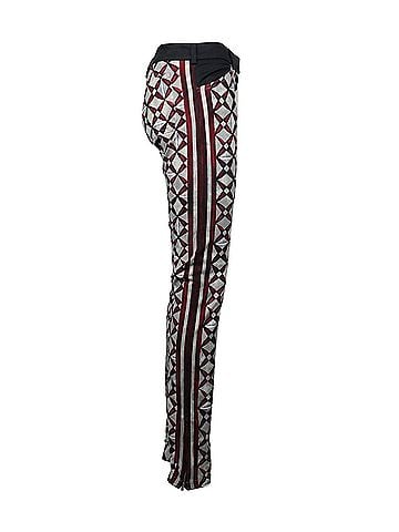 Balenciaga Balenciaga Geometric Printed Pants in Grey Cotton (view 2)