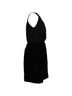 Alice + Olivia 100% Silk Black Alice + Olivia Open Back-Tie Dress in Black Silk Size 10 - photo 2