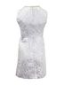 Marc Jacobs 100% Synthetic Purple Marc Jacobs Metallic Floral Jacquard Sheath Dress in Purple Polyester Size 4 - photo 5