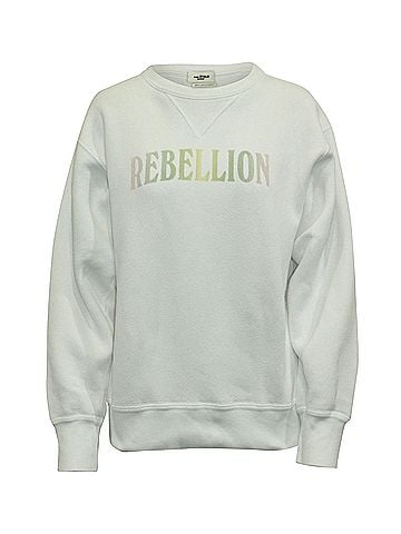 Isabel Marant Isabel Marant Étoile Erise Sweatshirt in White Cotton (view 1)