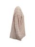 Vince. 100% Cotton Red Vince Drop Shoulder Long Sleeve Striped Blouse in Red/White Cotton Size L - photo 2