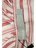 Vince. 100% Cotton Red Vince Drop Shoulder Long Sleeve Striped Blouse in Red/White Cotton Size L - photo 4