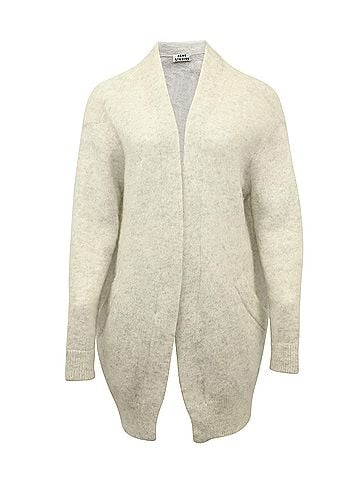 Acne Acne Studios Raya Cardigan in Cream Wool (view 1)
