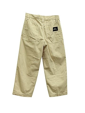 Marc Jacobs Marc Jacobs Stripe Pants in Beige Cotton (view 2)