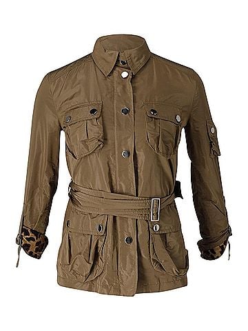 Dolce & Gabbana Dolce & Gabbana Safari Jacket in Brown Polyester (view 1)
