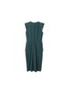 Antonio Berardi 100% Wool Green Antonio Berardi Peplum Midi Dress in Green Virgin Wool Size S - photo 5