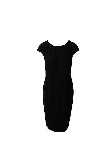 maxmara Max Mara Sheath Dress in Black Triacetate (view 1)