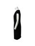 maxmara 100% Synthetic Black Max Mara Sheath Dress in Black Triacetate Size 12 - photo 2