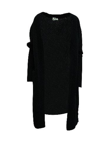 Acne Acne Studios Raya Long Cardigan in Blue Mohair (view 1)