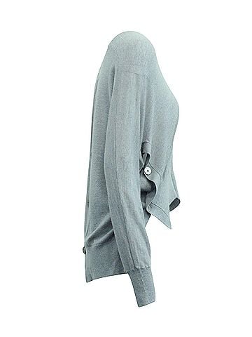 Dion Lee Grey sweater/ Cardigan (view 2)
