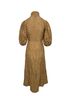 Ganni 100% Cotton Brown Ganni Broderie Anglaise Dress in Brown Cotton Size XS - photo 2