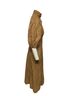 Ganni 100% Cotton Brown Ganni Broderie Anglaise Dress in Brown Cotton Size XS - photo 3