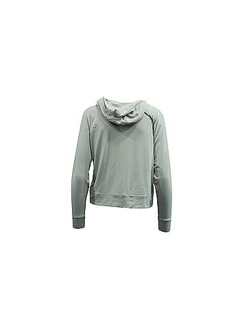 James Perse James Perse Oversized Hoodie in White Cotton (view 2)