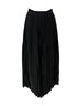 Joseph 100% Other Black Joseph Pleated Midi Skirt in Black Cupro Size XS - photo 1