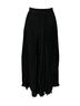 Joseph 100% Other Black Joseph Pleated Midi Skirt in Black Cupro Size XS - photo 2
