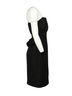 Bottega Veneta 100% Other Black Bottega Veneta Belted Shift Dress in Black Viscose Size M - photo 2