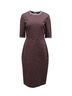 Altuzarra 100% Cotton Multi Color Altuzarra Gingham Crew Neck Dress in Multicolor Cotton Size 6 - photo 1