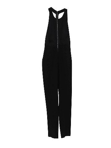 Alice + Olivia Alice + Olivia Jumpsuit in Black Viscose (view 2)