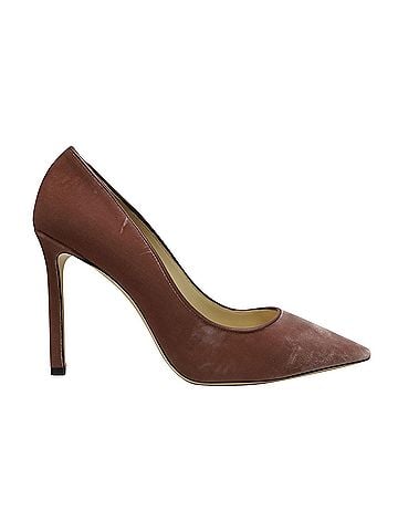 Jimmy Choo Jimmy Choo Romy 100 Pumps in Pink Velvet (view 1)
