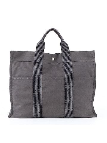 Hermès Hermes Herline MM Tote Bag, Handbag, Shoulder Gray, Men's (view 1)