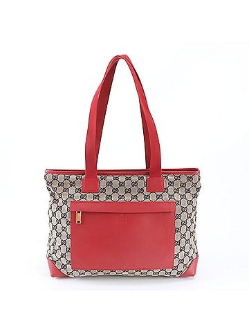 Gucci Gucci GG Canvas 019 0426 Leather Tote Bag Handbag Shoulder Brand Women's (view 1)
