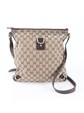 Gucci Gucci GG Canvas Abbey 131326 Leather Shoulder Bag Messenger Brown Men's (view 1)