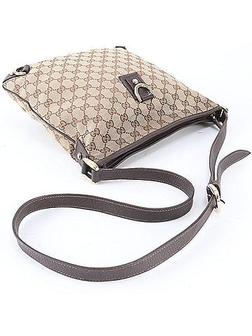 Gucci Gucci GG Canvas Abbey 131326 Leather Shoulder Bag Messenger Brown Men's (view 2)