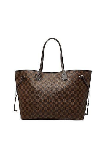 Louis Vuitton Louis Vuitton Damier Neverfull GM Tote Bag Shoulder N51106 Brown Leather Women's LOUIS VUITTON (view 1)