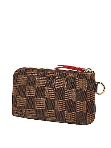 Louis Vuitton Louis Vuitton Damier T&B Pochette Clé Complice Wallet/Coin Purse N61742 Brown Leather Women's LOUIS VUITTON (view 2)