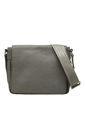 Louis Vuitton Louis Vuitton Taiga Roman PM Crossbody Shoulder Bag M32700 Glacier Grey Leather Men's LOUIS VUITTON (view 1)